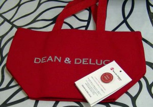 DEAN&DELUCA チャリティートート2011レッド