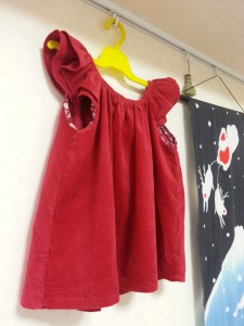 【報告】tomokoさんのフリル袖ブラウスを作った